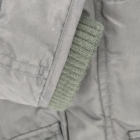 アバクロンビーアンドフィッチ Abercrombie & Fitch フェイクファーナイロンジャケット メンズ JPN:M