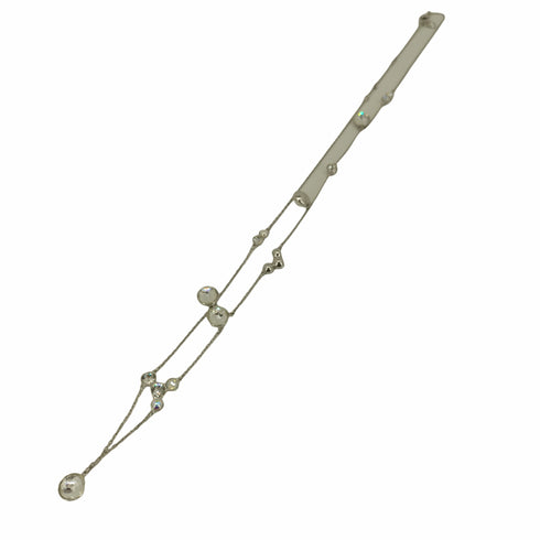 スワロフスキ SWAROVSKI 石付 チェーンネックレス レディース