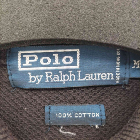 ポロバイラルフローレン Polo by RALPH LAUREN ポニー刺繍ロングスリーブポロシャツ メンズ import:M