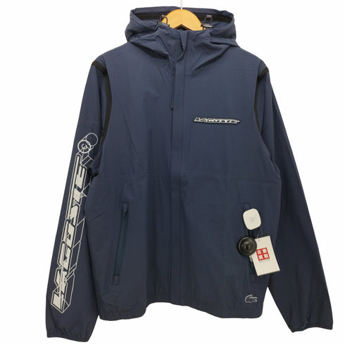 ラコステ LACOSTE リサイクルナイロンウィンドブレーカー メンズ import:M