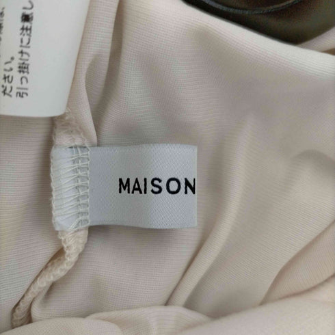 メゾンスペシャル MAISON SPECIAL フリンジチュールスカート レディース FREE