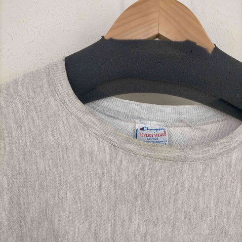 チャンピオン Champion 90S 刺繍タグ REVERSEWEAVE ROCHESTER ラバー スウェット メンズ import:L