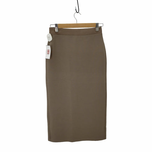 ユニクロ UNIQLO 23AW ドライスウェットナローマキシスカート レディース M