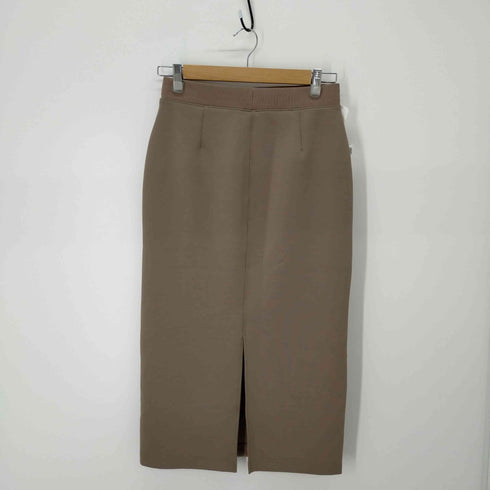 ユニクロ UNIQLO 23AW ドライスウェットナローマキシスカート レディース M