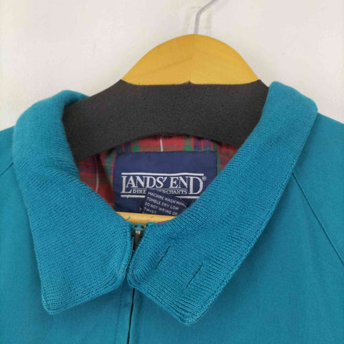 ランズエンド LANDS END 裏地チェック スイングトップ メンズ M