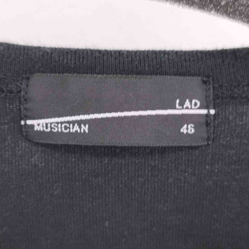 ラッドミュージシャン LAD MUSICIAN U-NECK BIG T-SHIRT (BLACK) メンズ JPN:46