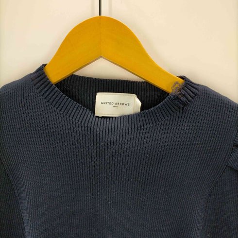 ユナイテッドアローズ UNITED ARROWS P パフスリーブ ニット W レディース FREE