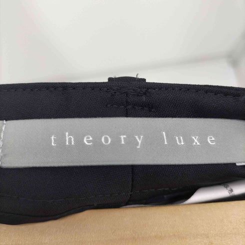 セオリーリュクス theory luxe EXECUTIVE MOIRA エグゼクティブ セミフレア ウール スラックス レディース 34