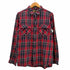 エクストララージ XLARGE チェック柄 コットン 長袖シャツ メンズ import:M