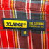 エクストララージ XLARGE チェック柄 コットン 長袖シャツ メンズ import:M
