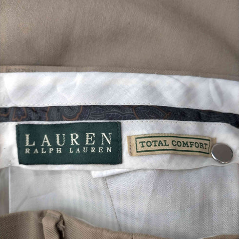 ローレンラルフローレン LAUREN RALPH LAUREN TOTAL COMFORT ノータックスラックス メンズ