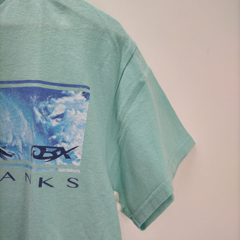 デルタプロウェイト DELTA PRO WEIGHT 2枚タグ OUTER BANKS SURF S/S プリントTシャツ メンズ import:M