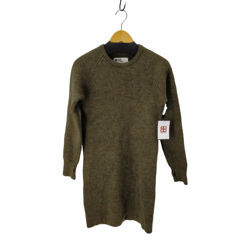 エムエイチエル マーガレットハウエル MHL. MARGARET HOWELL クルーネックニットワンピース レディース JPN:2