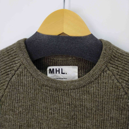 エムエイチエル マーガレットハウエル MHL. MARGARET HOWELL クルーネックニットワンピース レディース JPN:2