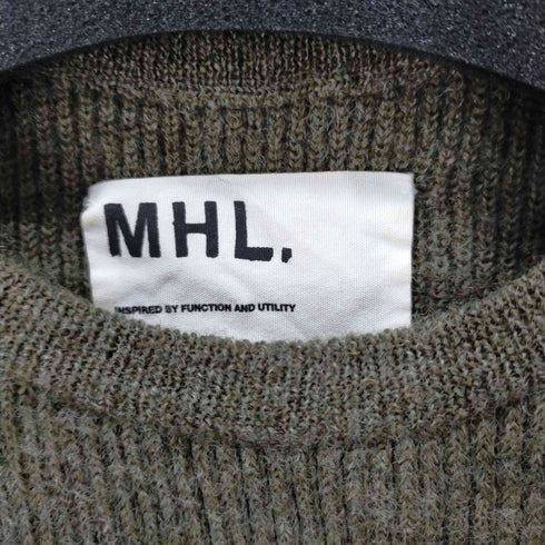 エムエイチエル マーガレットハウエル MHL. MARGARET HOWELL クルーネックニットワンピース レディース JPN:2