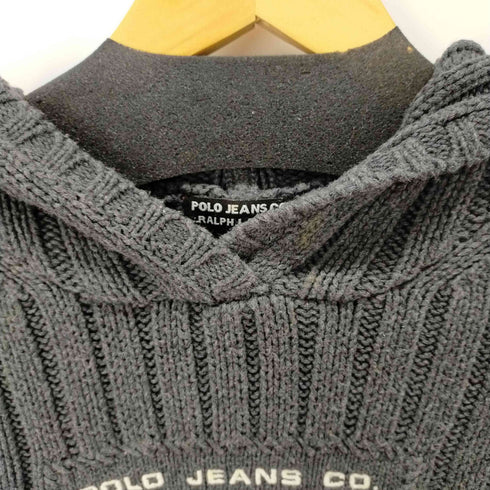 ポロジーンズ RL POLO JEANS CO. 星条旗ニットパーカー レディース import:S