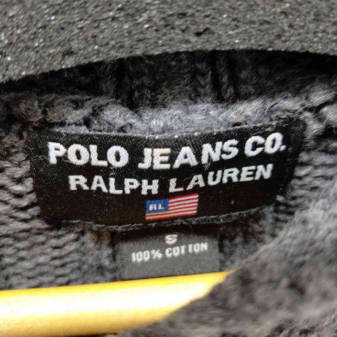 ポロジーンズ RL POLO JEANS CO. 星条旗ニットパーカー レディース import:S