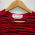 コムデギャルソンシャツ COMME des GARCONS SHIRT L/S ボーダーデザインクルーネックカットソー メンズ JPN:M