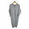 ヌキテパ NE QUITTEZ PAS C.VOILE STRIPE KURTA DRESS マドラスストライプドレス レディース