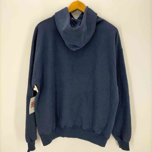 ジャージーズ JERZEES チェック カレッジ ワッペン プルオーバーパーカー メンズ import:L