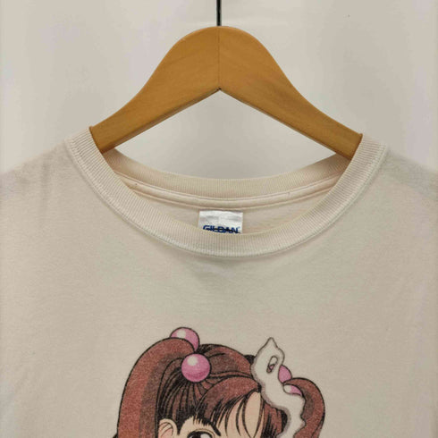 HOOK-UPS キャラクタープリント S/Sクルーネックカットソー メンズ JPN:M