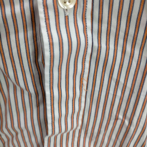 ブルックスブラザーズ BROOKS BROTHERS マレーシア製 ストライプ柄 ボタンダウン長袖シャツ メンズ 151/2