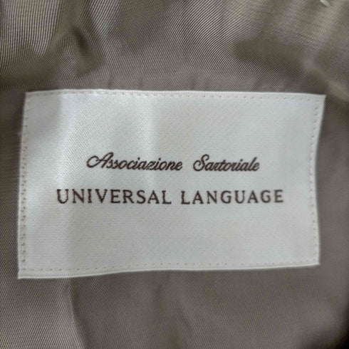 ユニバーサルランゲージ UNIVERSAL LANGUAGE 3Bテーラードスーツセットアップ メンズ 48