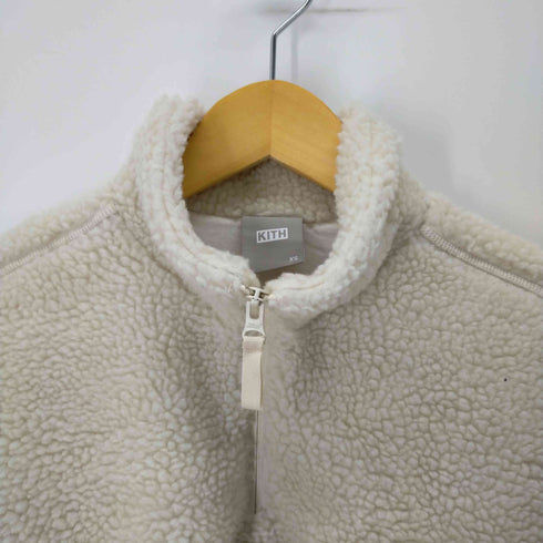 キス KITH ハーフジップボアプルオーバー レディース import:XS