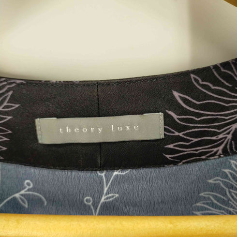 セオリーリュクス theory luxe ボタニカル ブラウス レディース 038