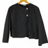 ザラ ZARA ラインストーンボタンポプリンシャツ レディース import:M