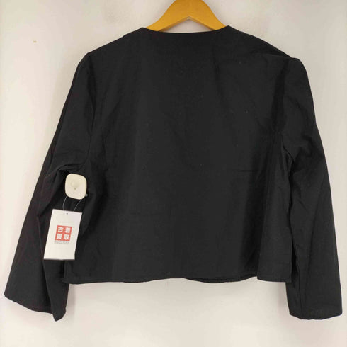 ザラ ZARA ラインストーンボタンポプリンシャツ レディース import:M