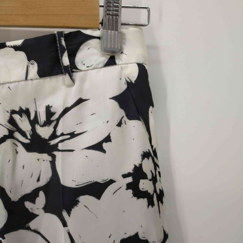 ザラ ZARA MASCULINE TROUSERS WITH A TROPICAL PRINT レディース JPN:S