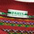 パリス paris 3D クルーネックカラフルウールニット メンズ import:L
