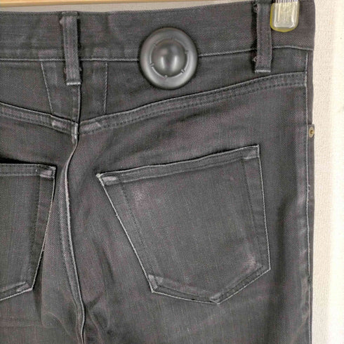 サンローランパリ SAINT LAURENT PARIS エディ期 ジップフライ ブラックスキニーパンツ メンズ 28