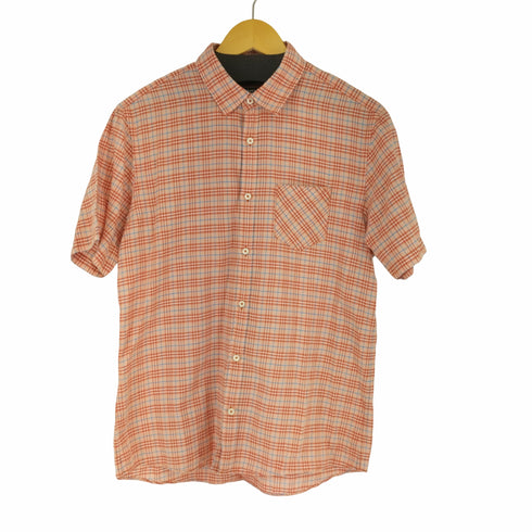 バーバリーブラックレーベル BURBERRY BLACK LABEL ショートスリーブチェックシャツ メンズ JPN:3