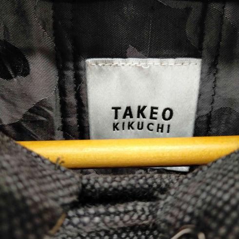 タケオキクチ TAKEO KIKUCHI 脱着中綿ライナー ステンカラーコート メンズ JPN:2
