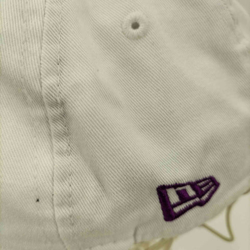 ニューエラ NEW ERA 刺繍ロゴ ヴィンテージライクフォル 6パネルキャップ レディース