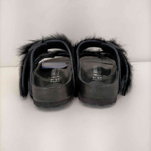 リックオウエンス RICK OWENS Arizona ファー付きストラップサンダル レディース JPN:24 L6