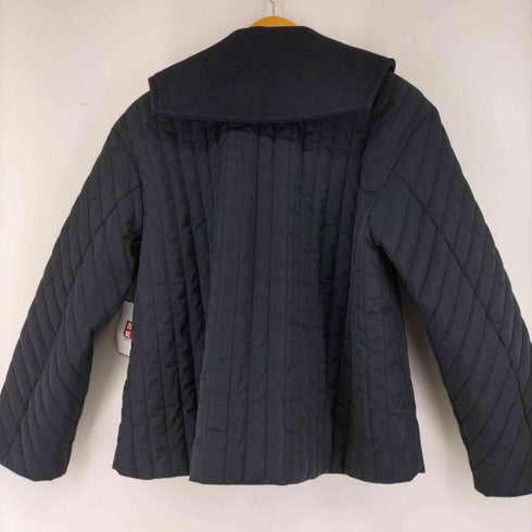 ザラ ZARA コントラストパフジャケット レディース import:M