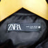 ザラ ZARA コントラストパフジャケット レディース import:M