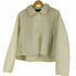 ザラ ZARA クロップド キルティング シャツジャケット レディース import:M