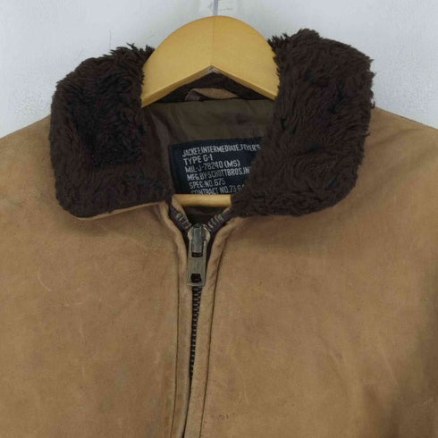 ショット Schott MADE IN USA G-1 レザーフライトジャケット IDEAL ZIPPER レディース 38