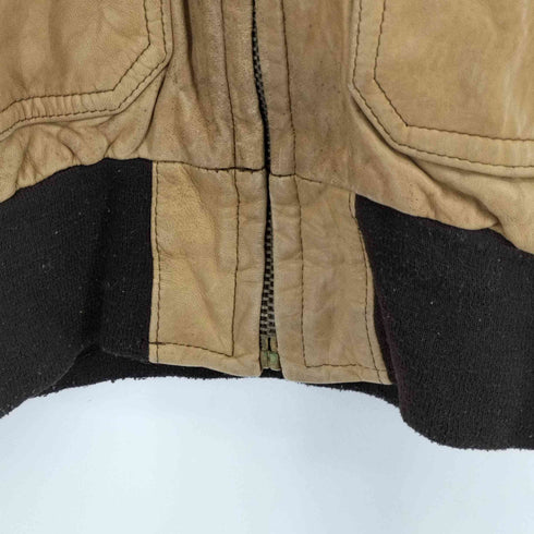 ショット Schott MADE IN USA G-1 レザーフライトジャケット IDEAL ZIPPER レディース 38