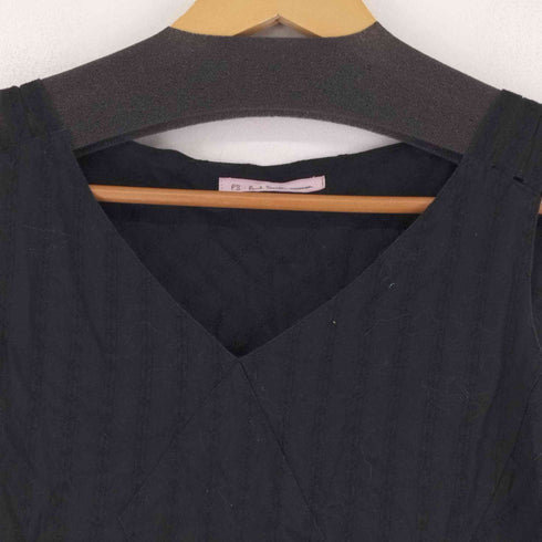 ピーエスポールスミス PS Paul Smith woman クロス刺繍 ボウタイノースリーブシャツ レディース EUR:40