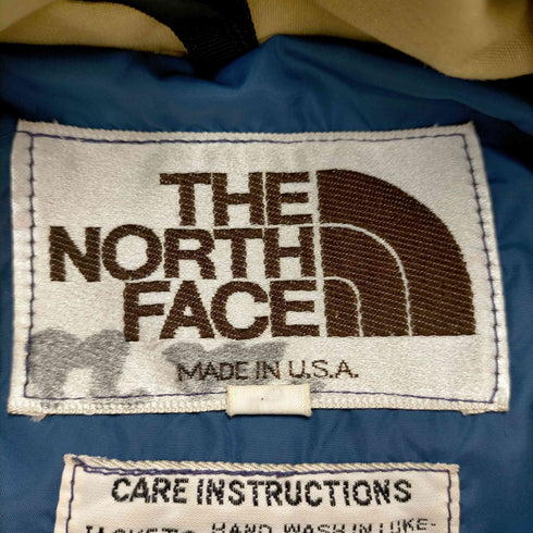 ザノースフェイス THE NORTH FACE 茶タグ USA製 OLD serow ダウンジャケット メンズ import:L