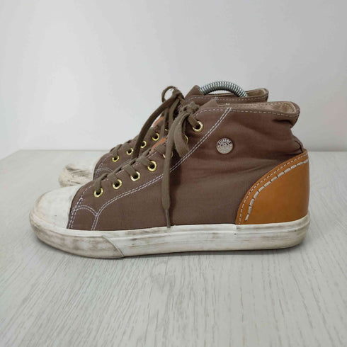 ラシット russet Allison レザー切替キャンバススニーカー レディース JPN:37