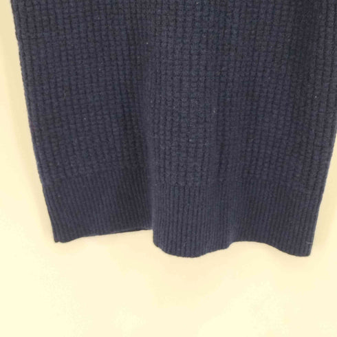 ウノピュウノウグァーレトレ 1 piu 1 uguale 3 19AW Cashmere Waffle Knit 前ガゼット ウールカシミア メランジサーマルニット レディース VI(6)