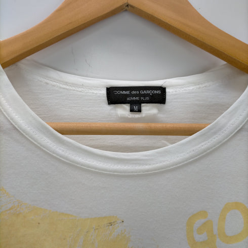 コムデギャルソンオムプリュス COMME des GARCONS HOMME PLUS GOLDEN BOY ラメプリント クルーネックTシャツ メンズ JPN:M