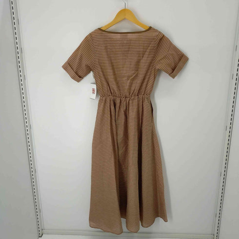 レベッカブティック LEBECCA boutique レーヨン ボーダーロングワンピース レディース FREE
