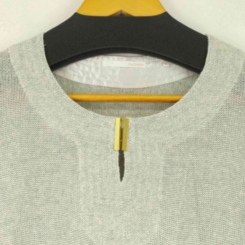 ドゥクラッセ DoCLASSE メランジリネンニット レディース JPN:XL